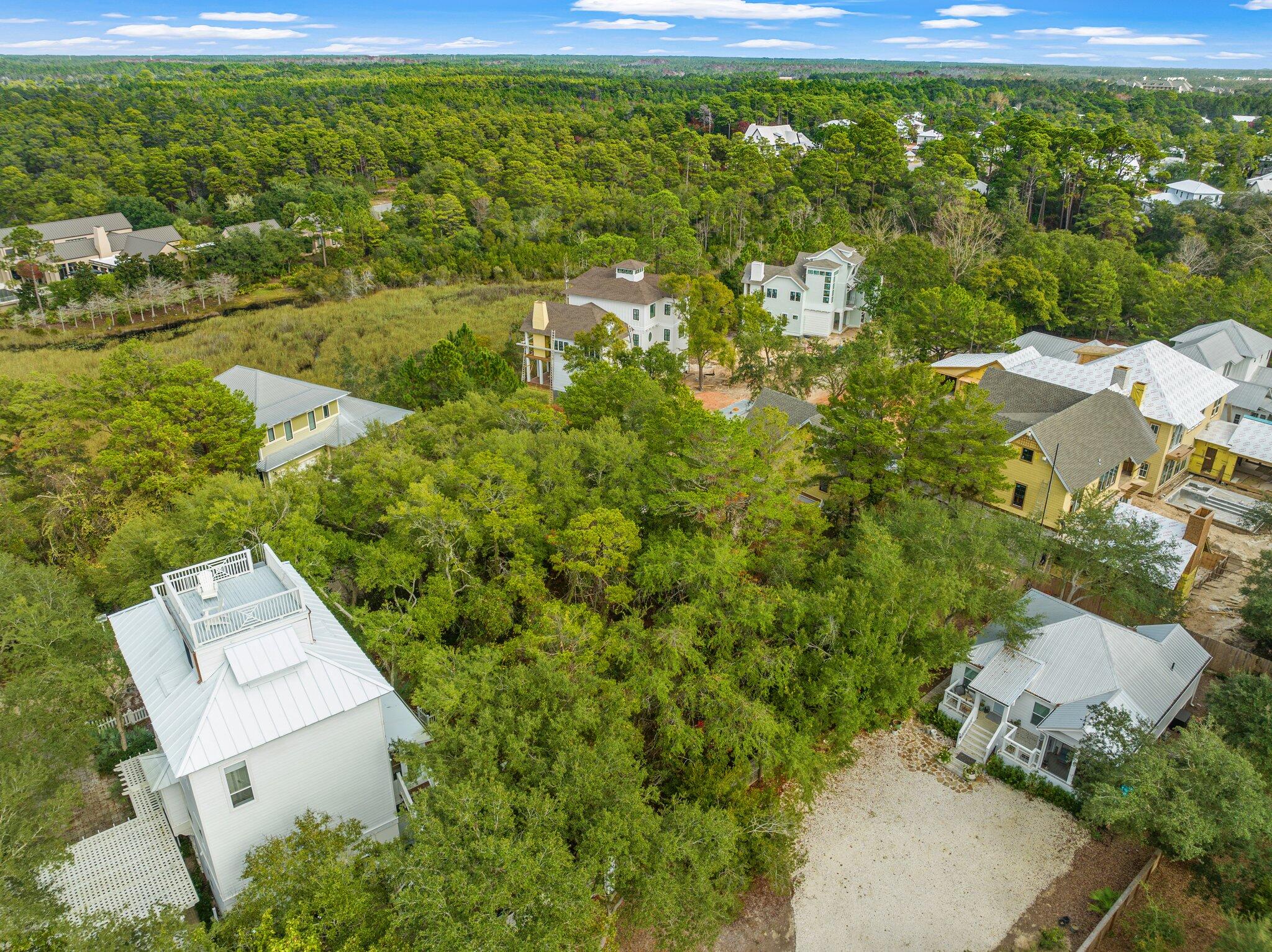 9 South Camp Creek Rd Inlet Beach Inlet Beach, FL 32461 - Photo 5 of 11 an aerial view of residential house with outdoor space
