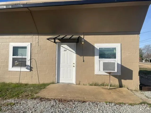 a backyard of a house