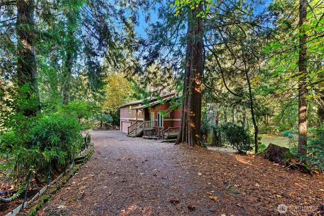 a view of outdoor space and yard