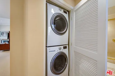 a view of a balcony with wooden floor