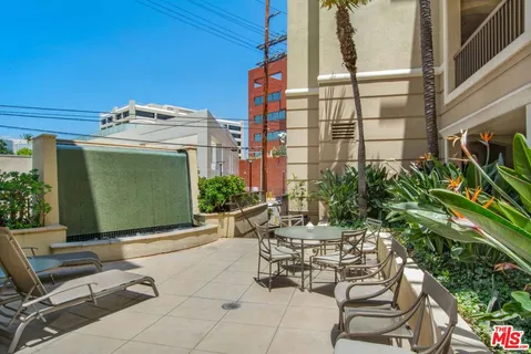 a large building with a city street