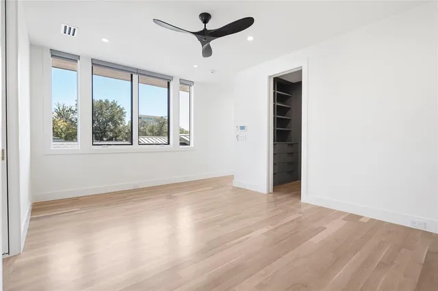 wooden floor in an empty room