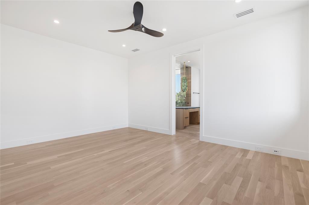 3619 Springbrook Street Dallas, TX 75205 - Photo 24 of 40 wooden floor in an empty room