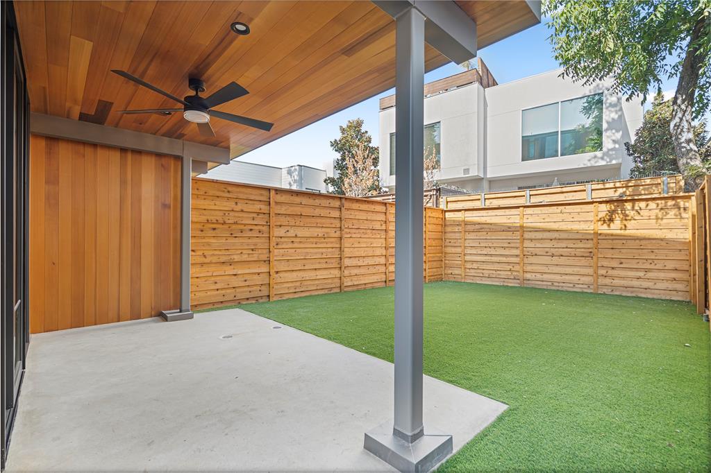 3619 Springbrook Street Dallas, TX 75205 - Photo 32 of 35 a view of a porch with yard