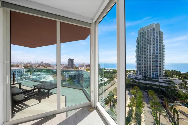 a view of a city from a window