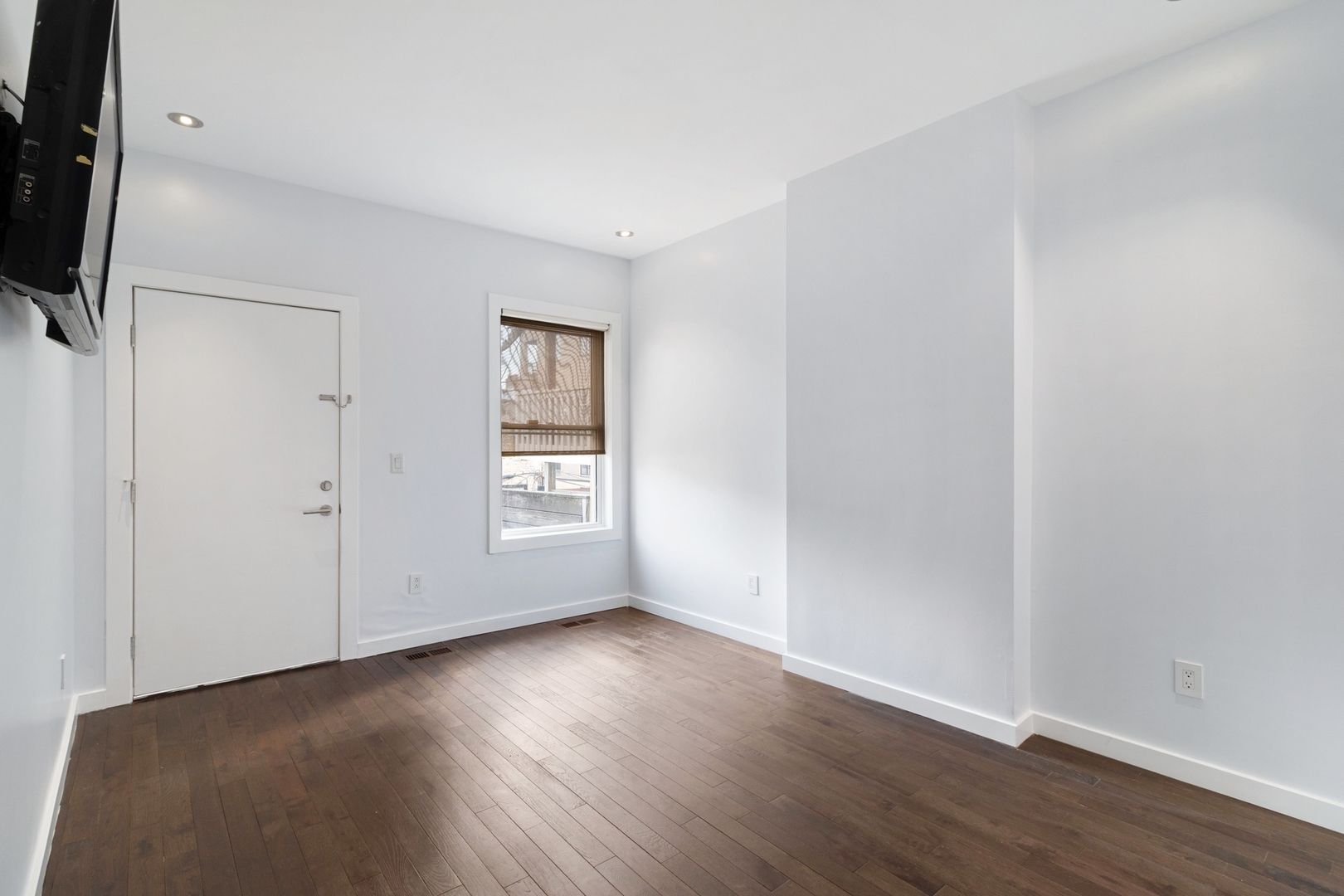 Undisclosed Address Chicago, IL 60607 - Photo 14 of 17 wooden floor in an empty room