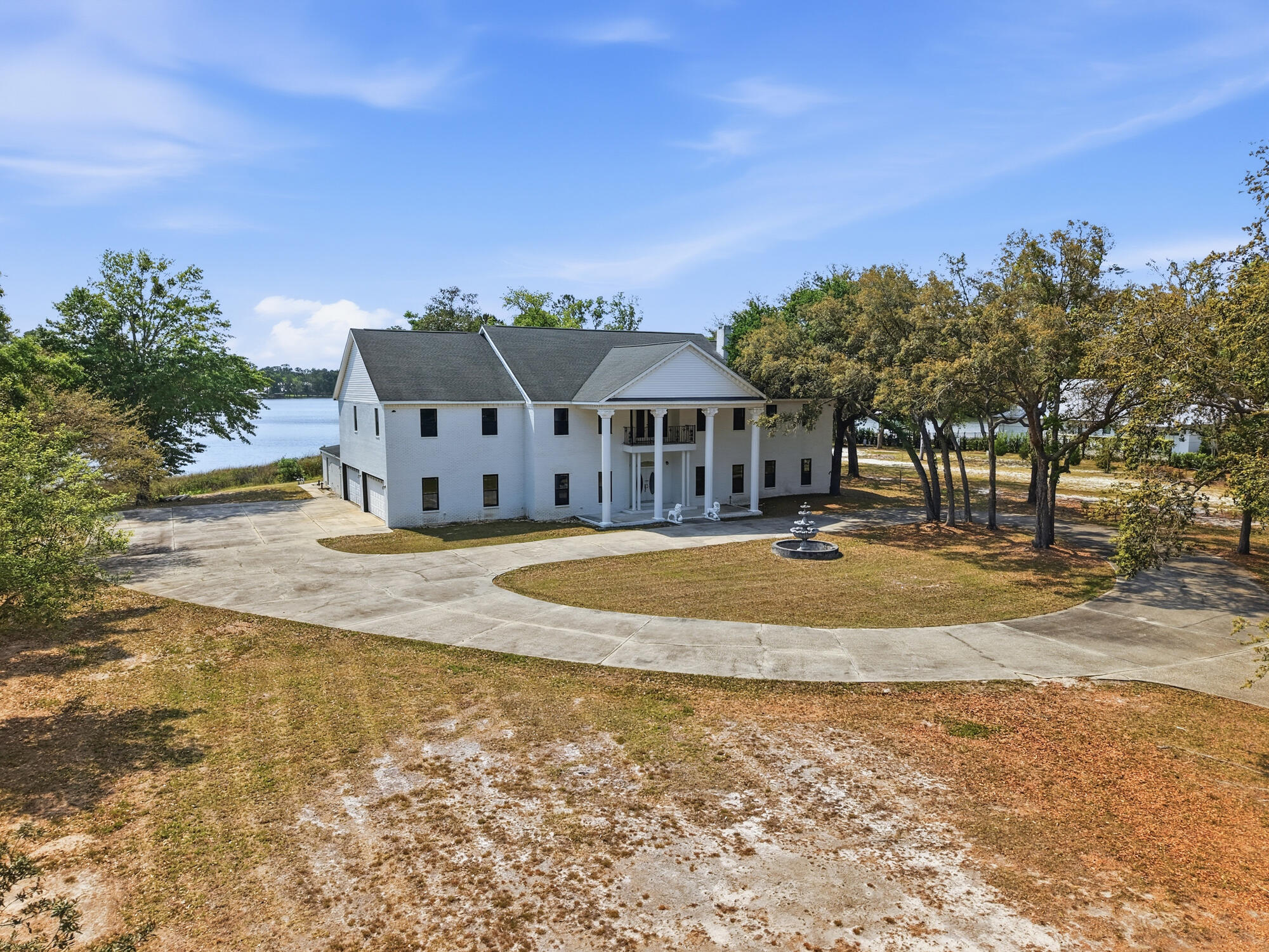 680 Mallet Bayou Road Freeport, FL 32439 - Photo 67 of 76 Aerial of Front of Home