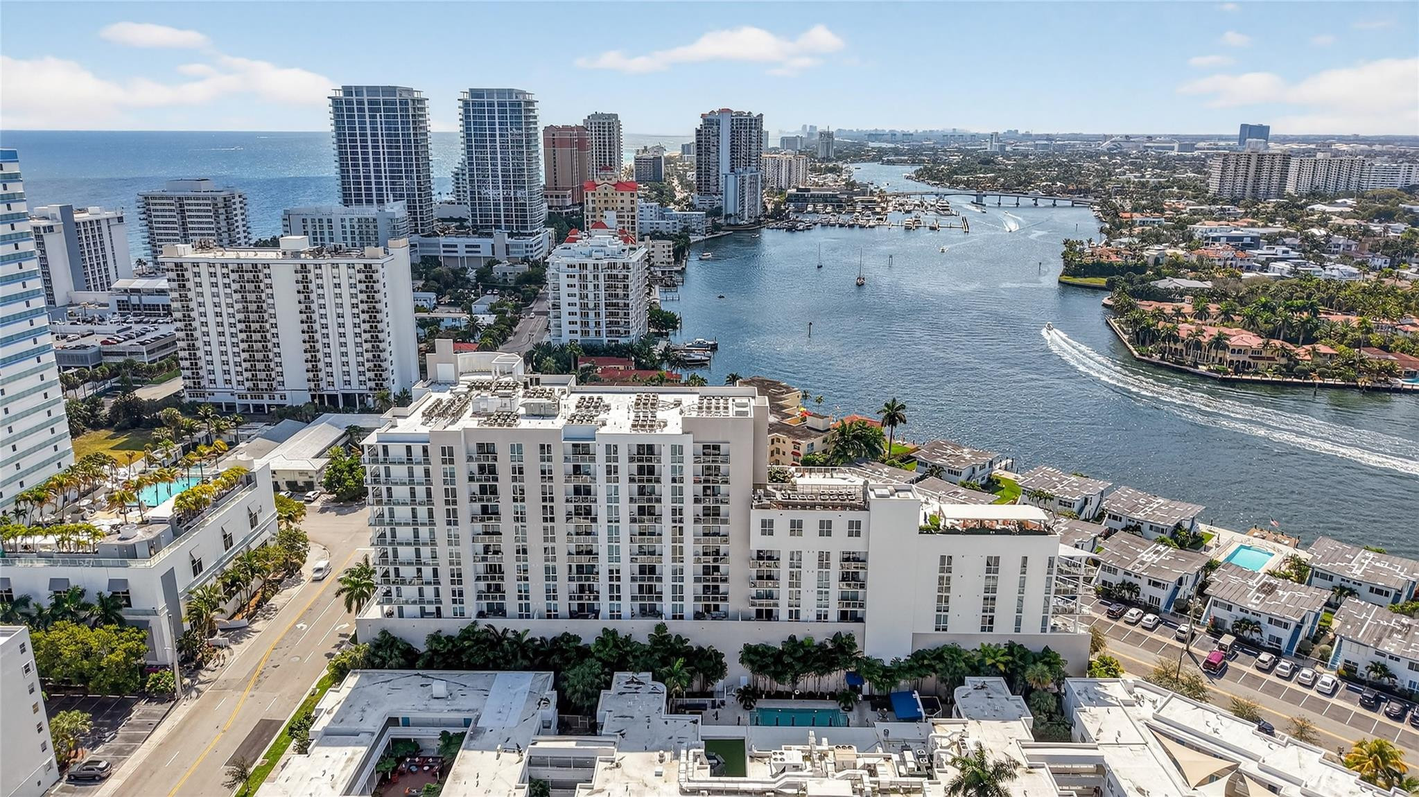 401 North Birch Road, Unit 600 Fort Lauderdale, FL 33304 - Photo 41 of 47 a large building with a city view