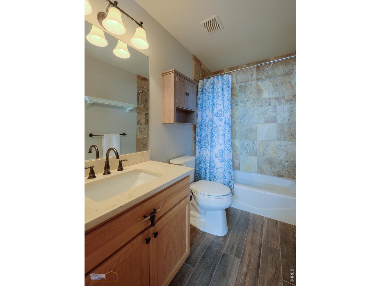 84 Canon View Road Boulder, CO 80302 - Photo 23 of 33 a bathroom with a sink a toilet and shower