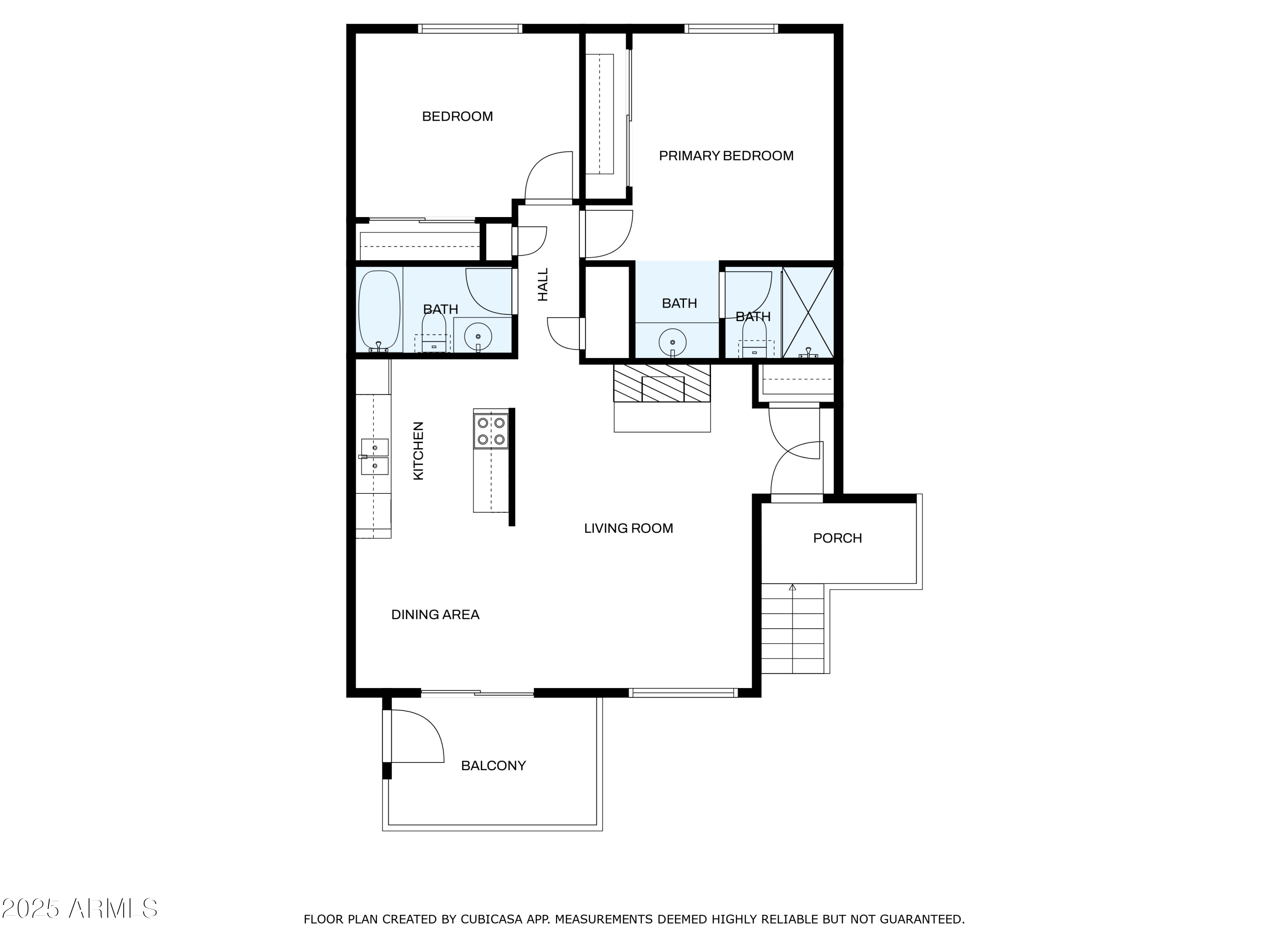 5525 East Thomas Road, Unit N5 Phoenix, AZ 85018 - Photo 27 of 27 a picture of a floor plan
