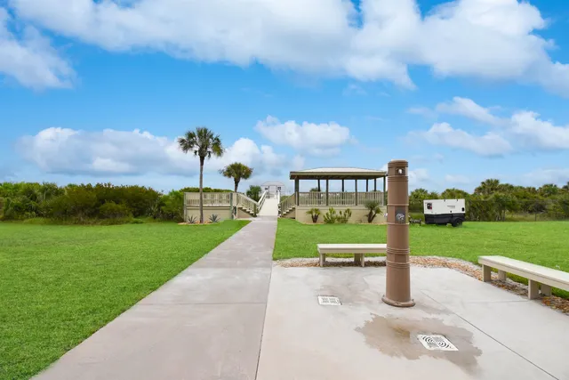 a view of an ocean beach
