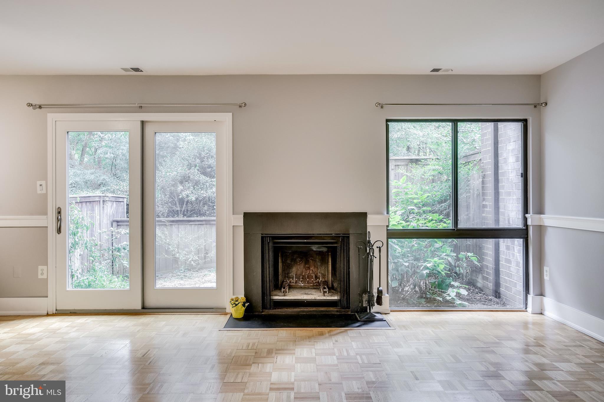 1756 Wainwright Drive Reston, VA 20190 - Photo 14 of 41 Living Room sliding door to backyard