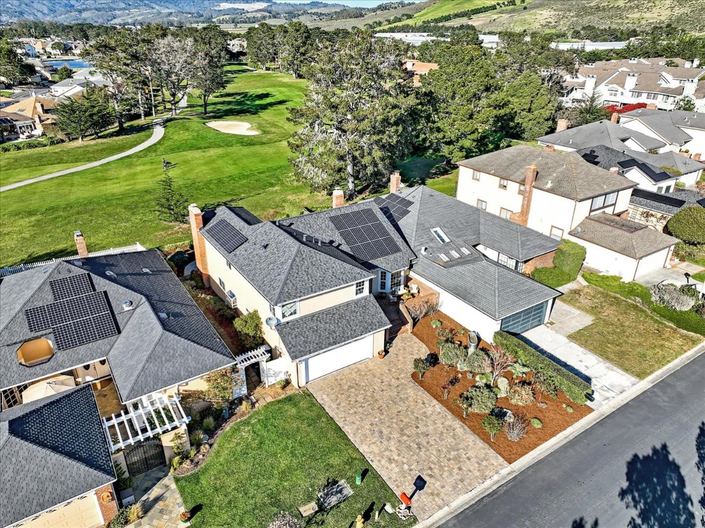 475 Winged Foot Road Half Moon Bay, CA 94019 - Photo 27 of 28 an aerial view of a house with a garden