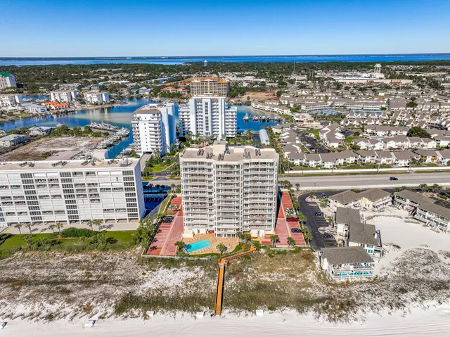 a view of a swimming pool with a lounge chairs