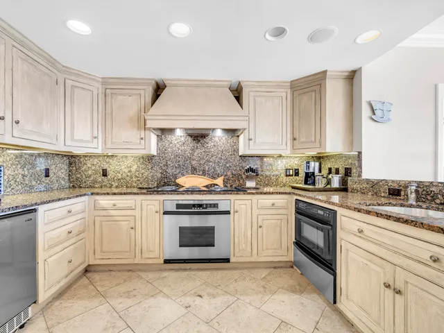 a view of a lake with a big yard