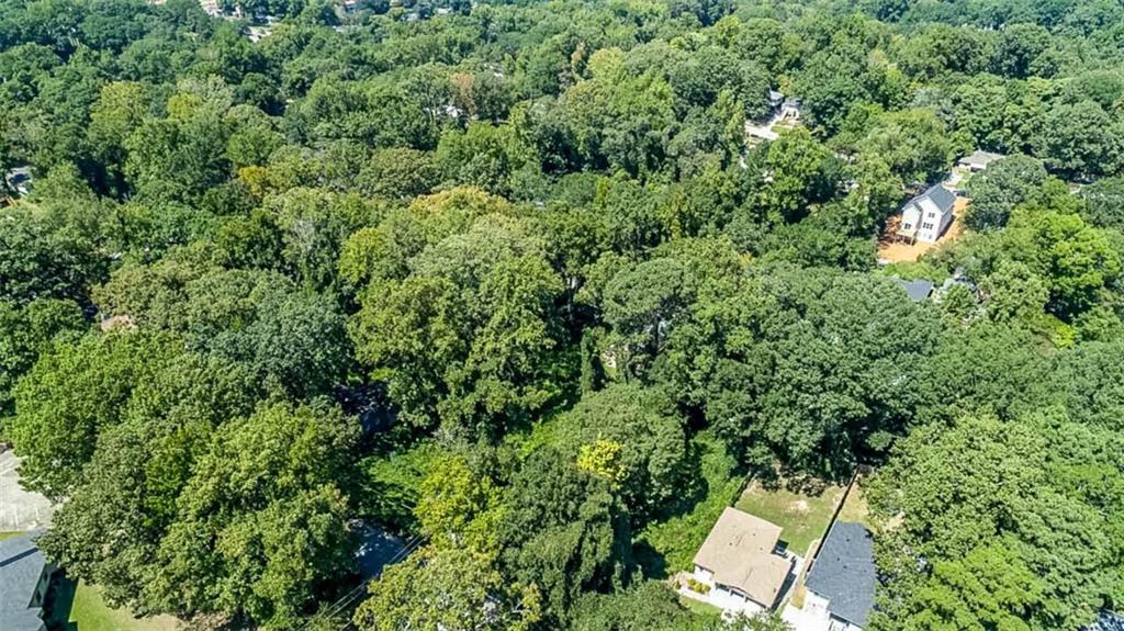 1427 Andrews Street Northwest Atlanta, GA 30314 - Photo 5 of 8 an aerial view of a house with yard