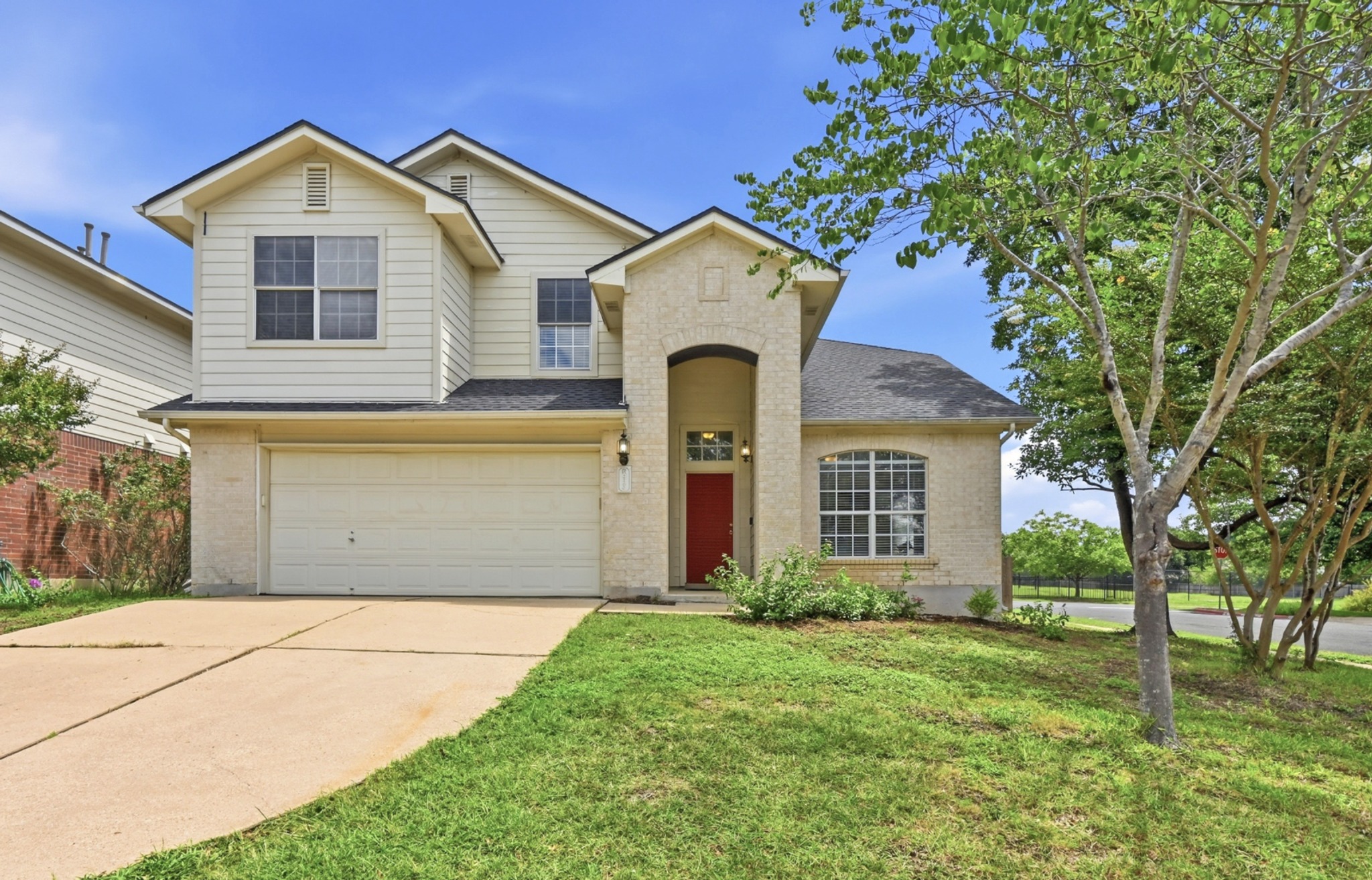 2700 Cradlerock Terrace Austin, TX 78748 - Photo 1 of 29 a front view of a house with garden