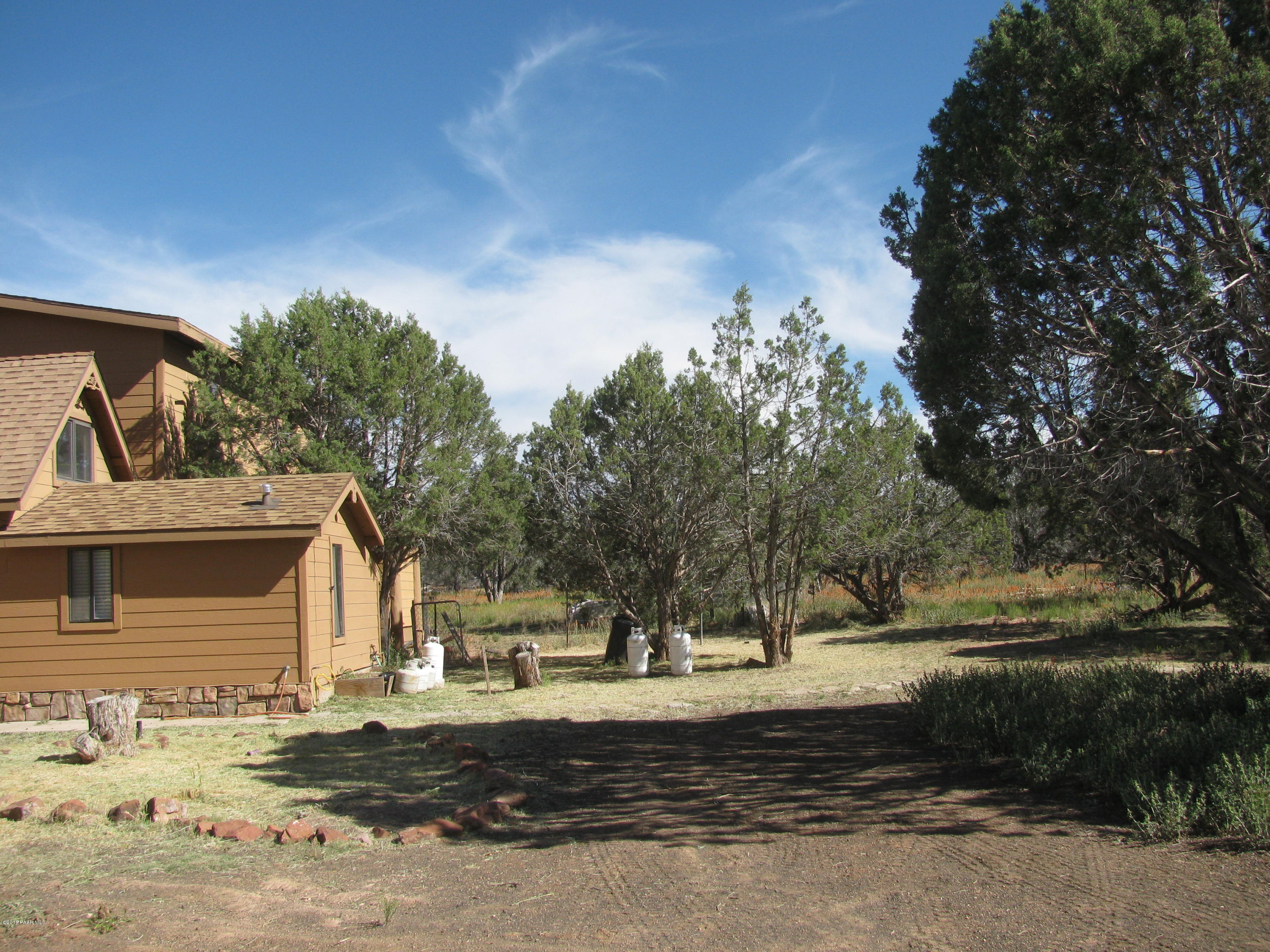 281 Bullock Road Ash Fork, AZ 86320 - Photo 4 of 34 Back of Home