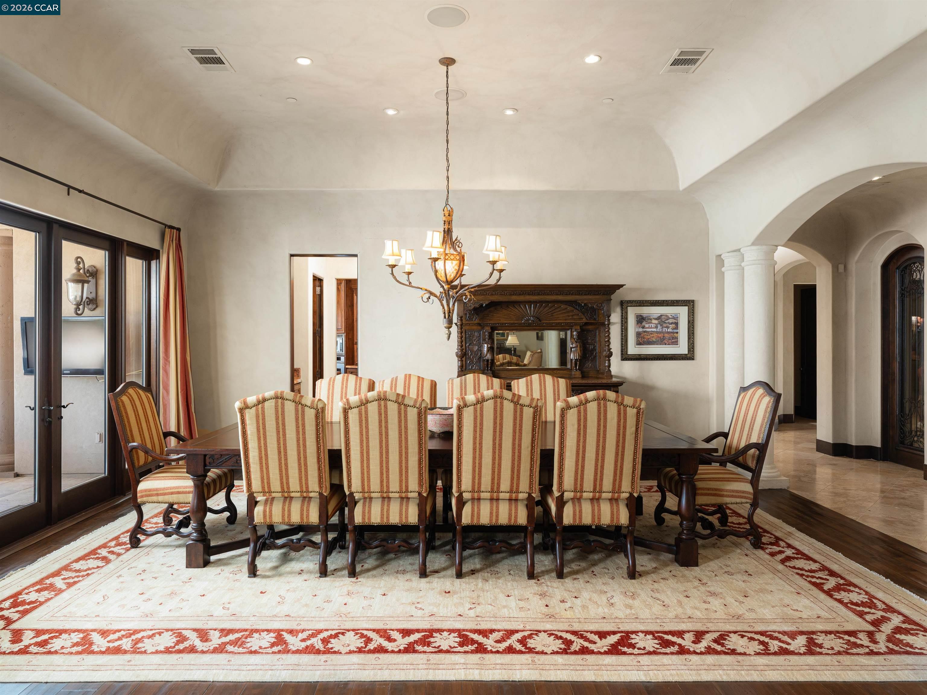 2020 Victorine Road Livermore, CA 94551 - Photo 14 of 99 a view of a dining room with furniture and wooden floor