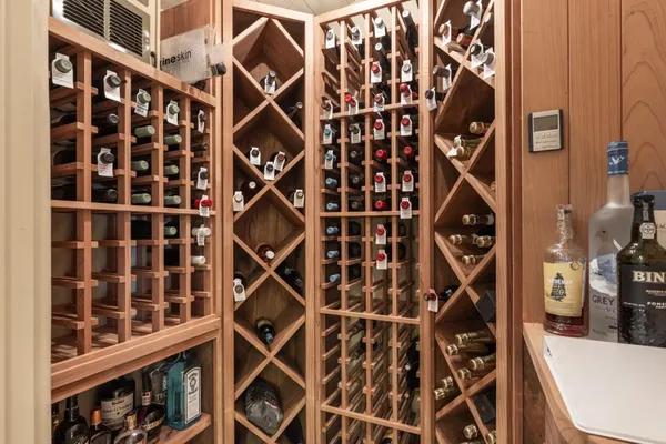 a front view of a building