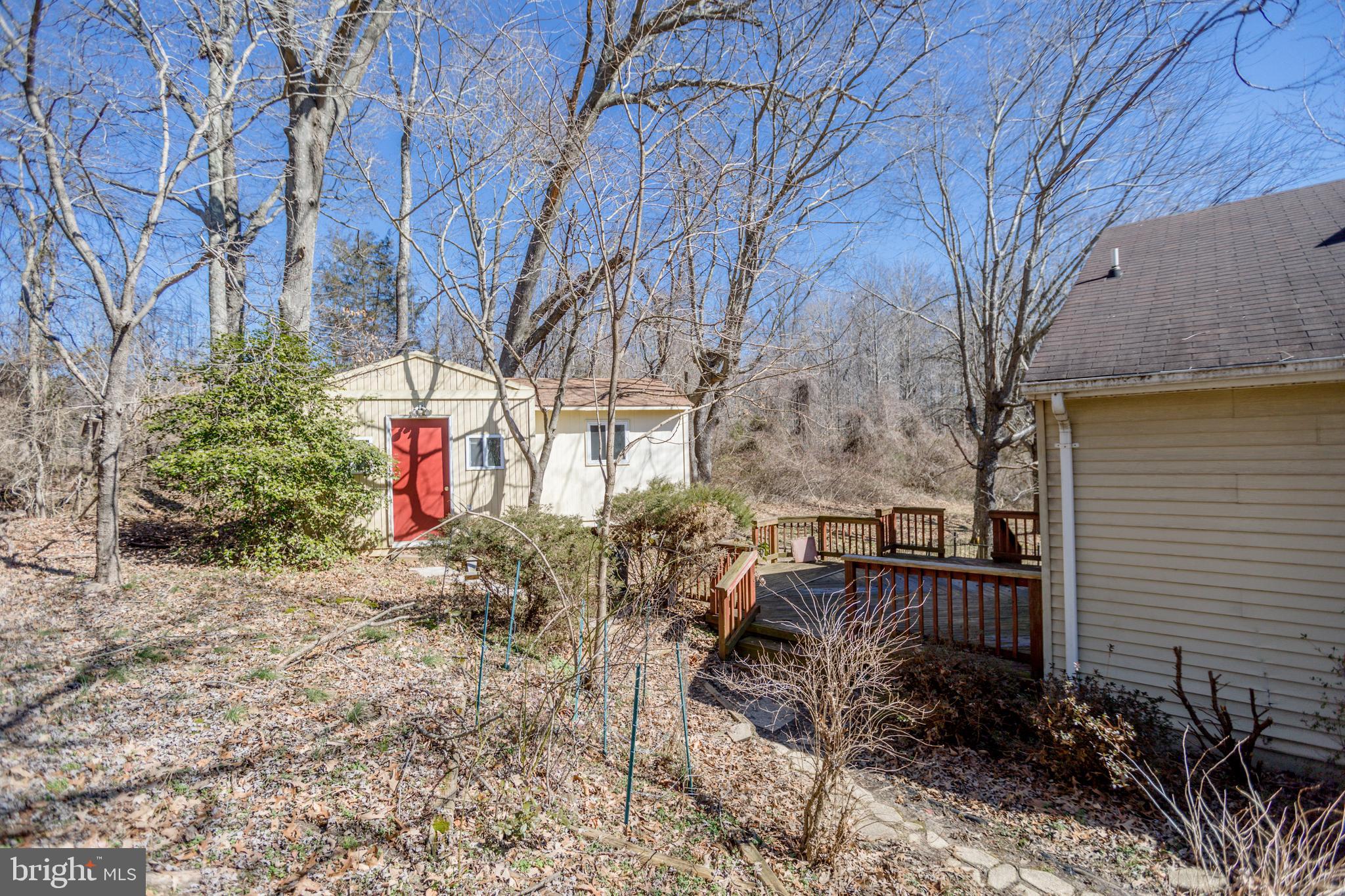115 West Mount Harmony Road Owings, MD 20736 - Photo 24 of 29 Side Yard, Shed Entry