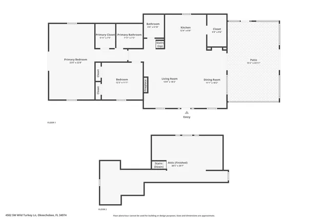 $5,000 | 4502 Southwest Wild Turkey Road, Okeechobee, FL 34974