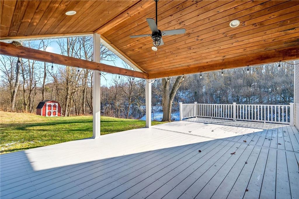 603 Boston Hollow Road Elizabeth, PA 15037 - Photo 41 of 50 Covered Side Deck off Kitchen