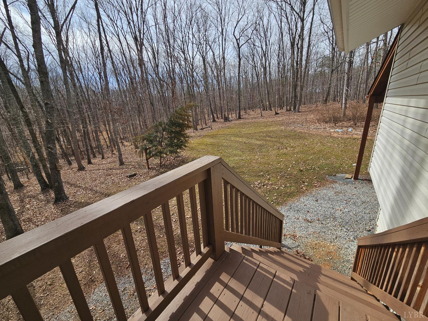 3190 Five Forks Road Pamplin, VA 23958 - Photo 20 of 31 a view of a backyard