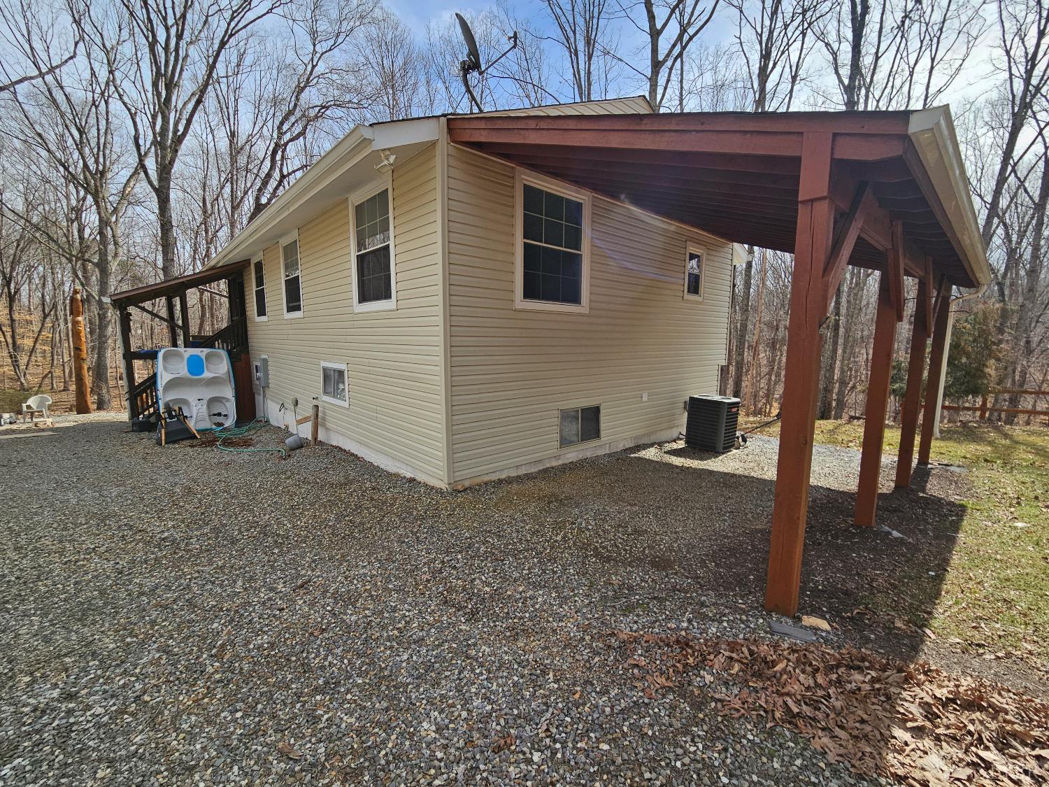 3190 Five Forks Road Pamplin, VA 23958 - Photo 5 of 31 a view of a house with a yard