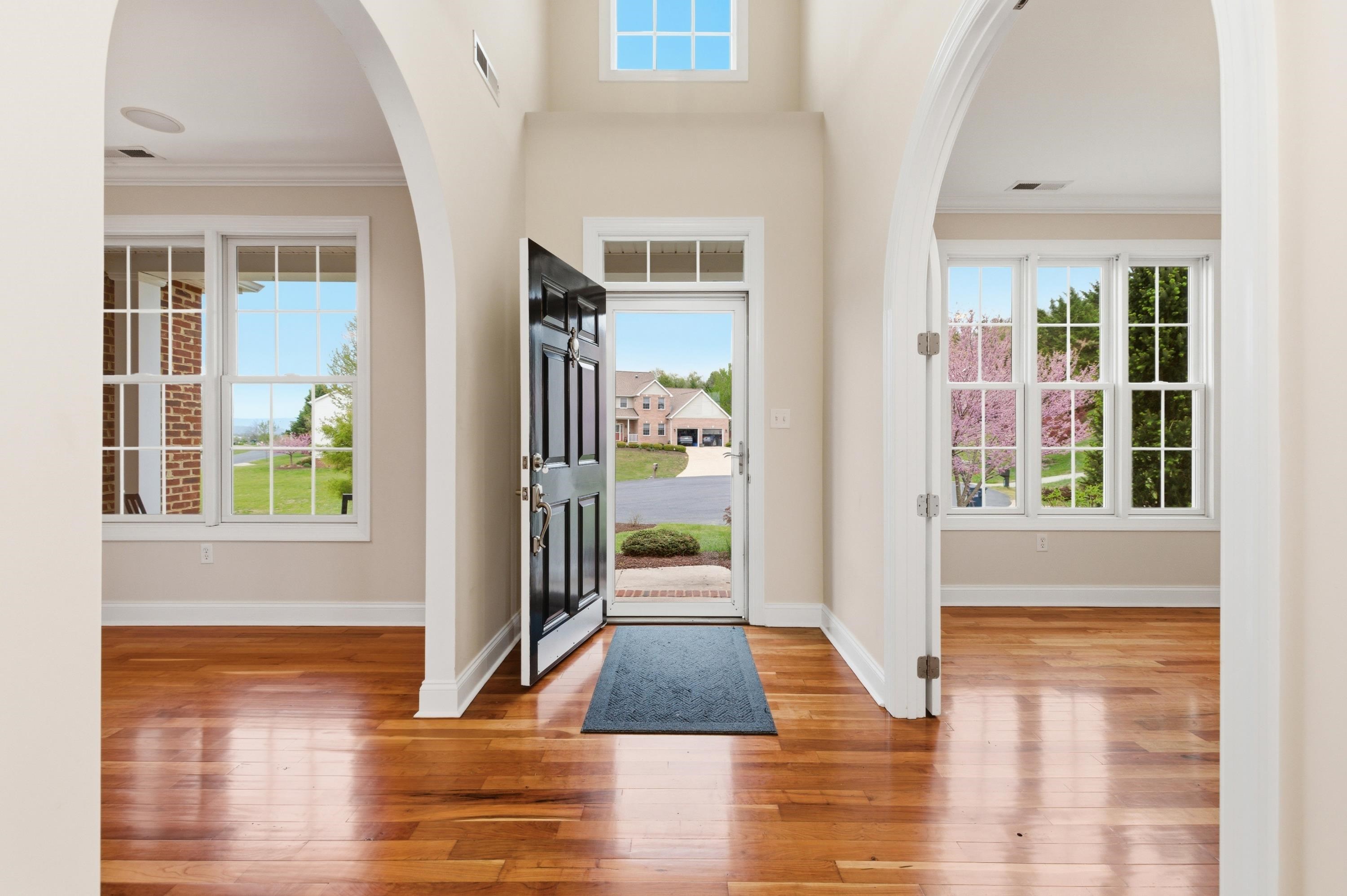 2625 Rising Rock Court Harrisonburg, VA 22802 - Photo 15 of 73 This home offers an open foyer space features hardwood flooring.