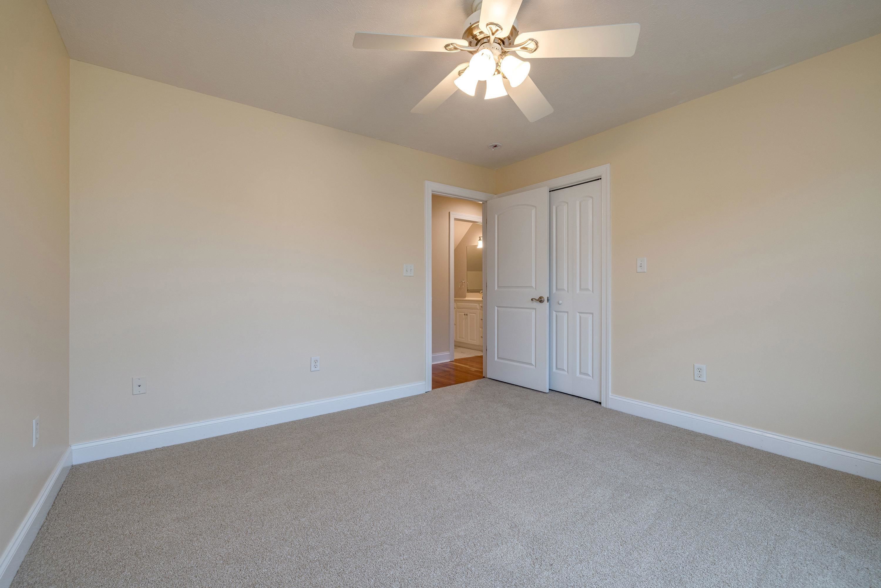 2625 Rising Rock Court Harrisonburg, VA 22802 - Photo 38 of 73 A very spacious bedroom is lcoated on the upper level over the garage space! This large bedroom features comfortable flooring throughout, ceiling fan, large closet, and more!