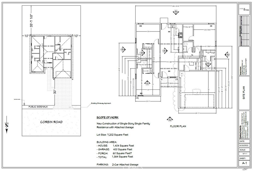 73369 Corbin Road Twentynine Palms, CA 92277 - Photo 56 of 56 Floorplan