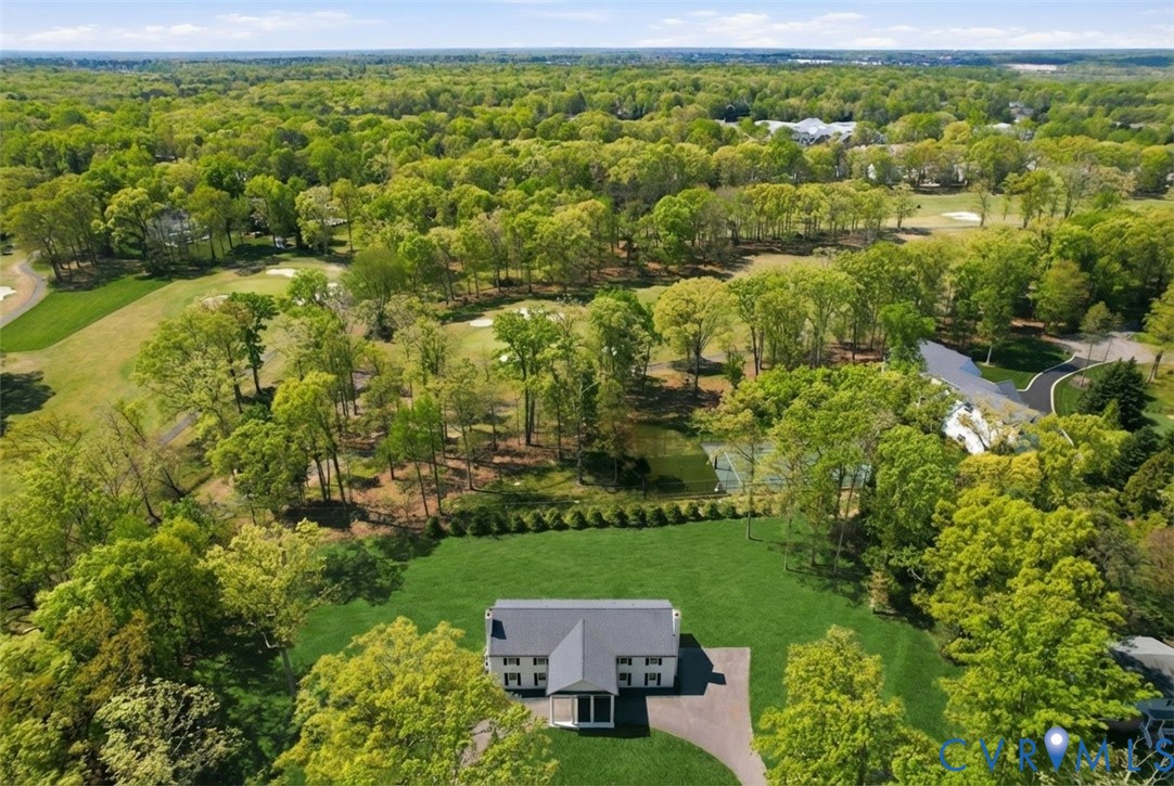 2540 Kentford Road Midlothian, VA 23113 - Photo 44 of 47 an aerial view of a house with a yard