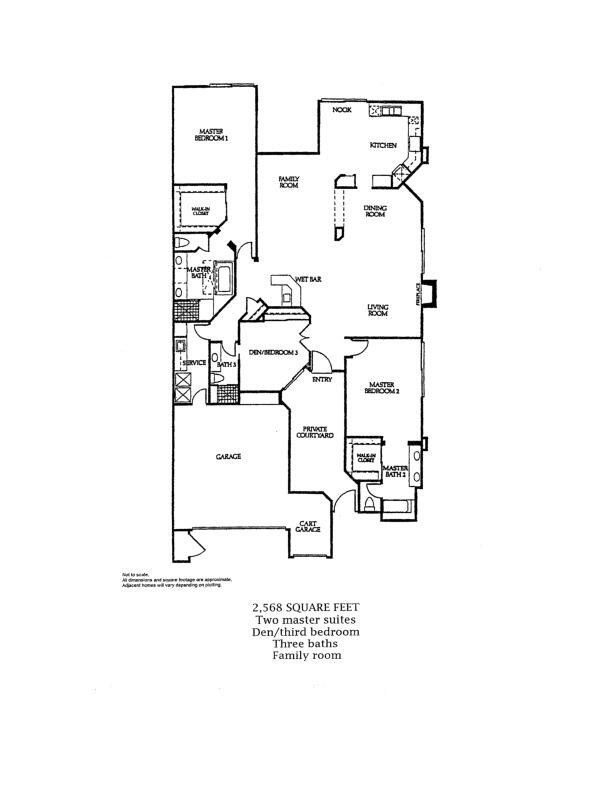 75720 Vista Del Rey Indian Wells, CA 92210 - Photo 31 of 31 a picture of a floor plan