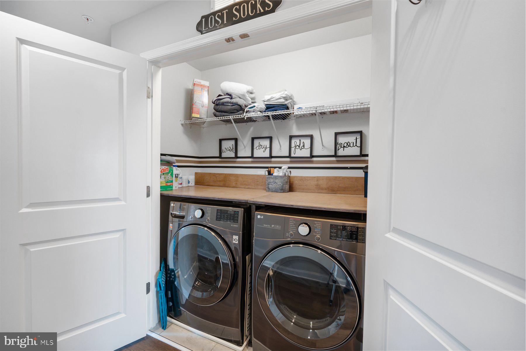 1205 Orchid Road Gambrills, MD 21054 - Photo 20 of 46 Washer & Dryer on Bedroom Level