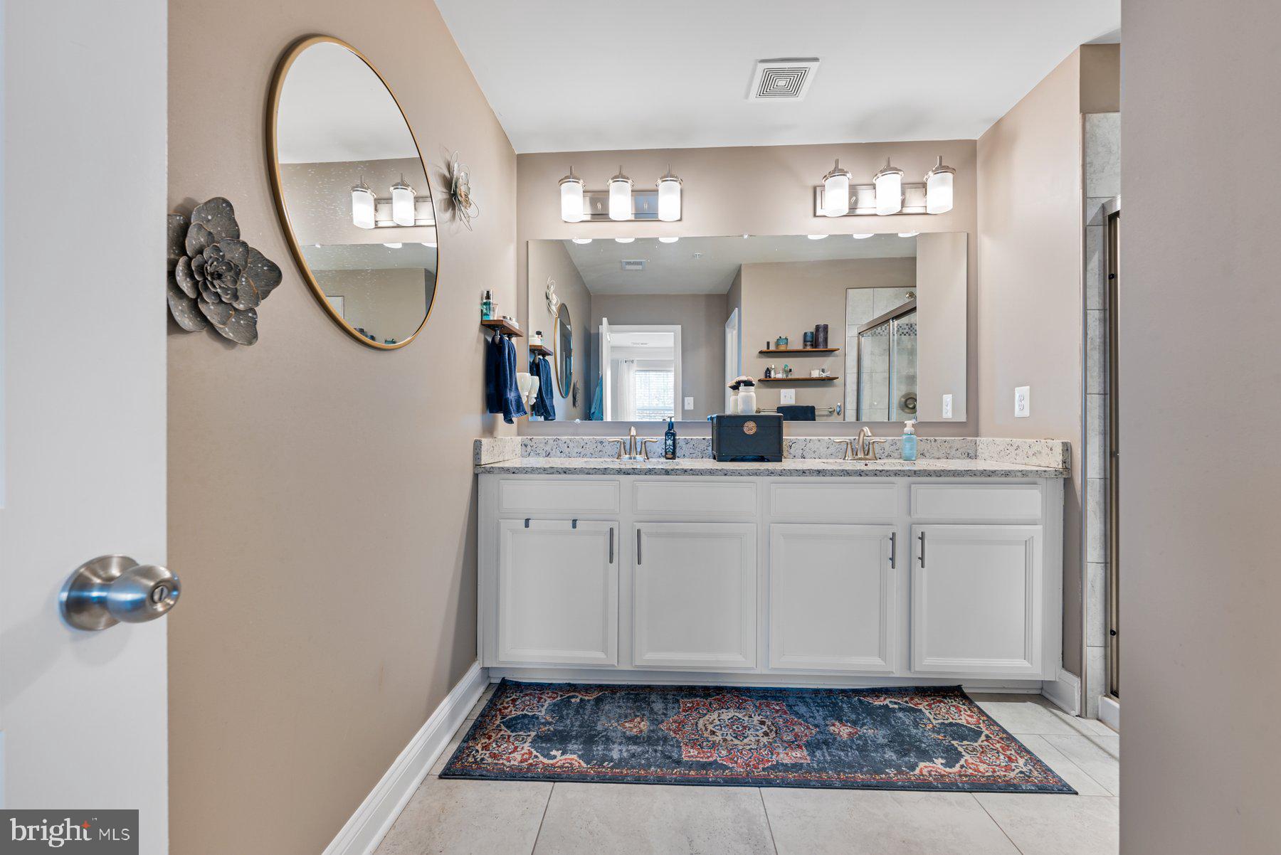 1205 Orchid Road Gambrills, MD 21054 - Photo 24 of 46 Owner's Bathoom w/ Dual Sinks & Shower