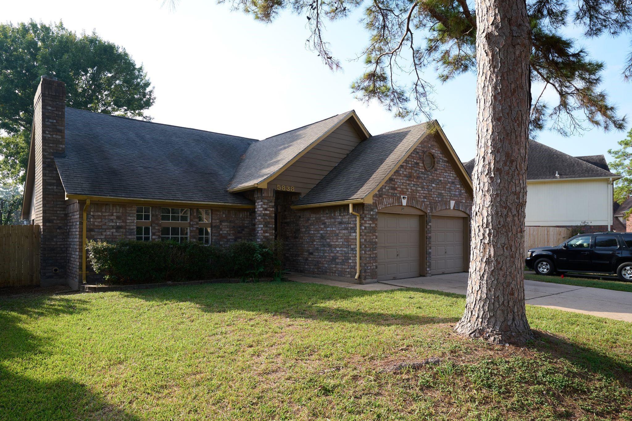 5838 North Magazine Circle Houston, TX 77084 - Photo 2 of 30 a view of a house with a yard