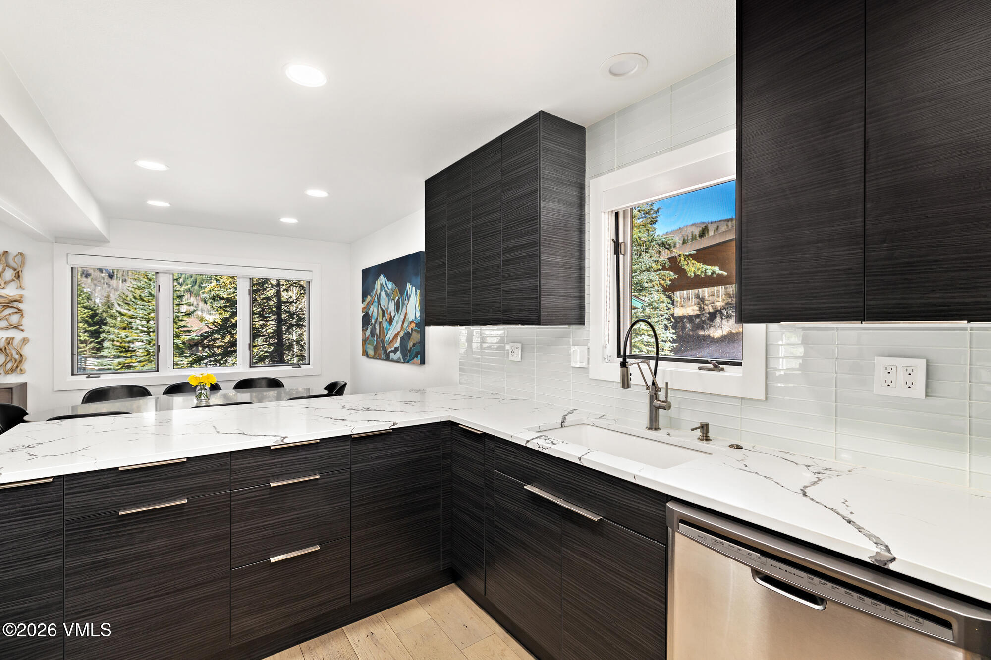4515 Big Horn Road, Unit F Vail, CO 81657 - Photo 7 of 35 a kitchen with a sink and a window
