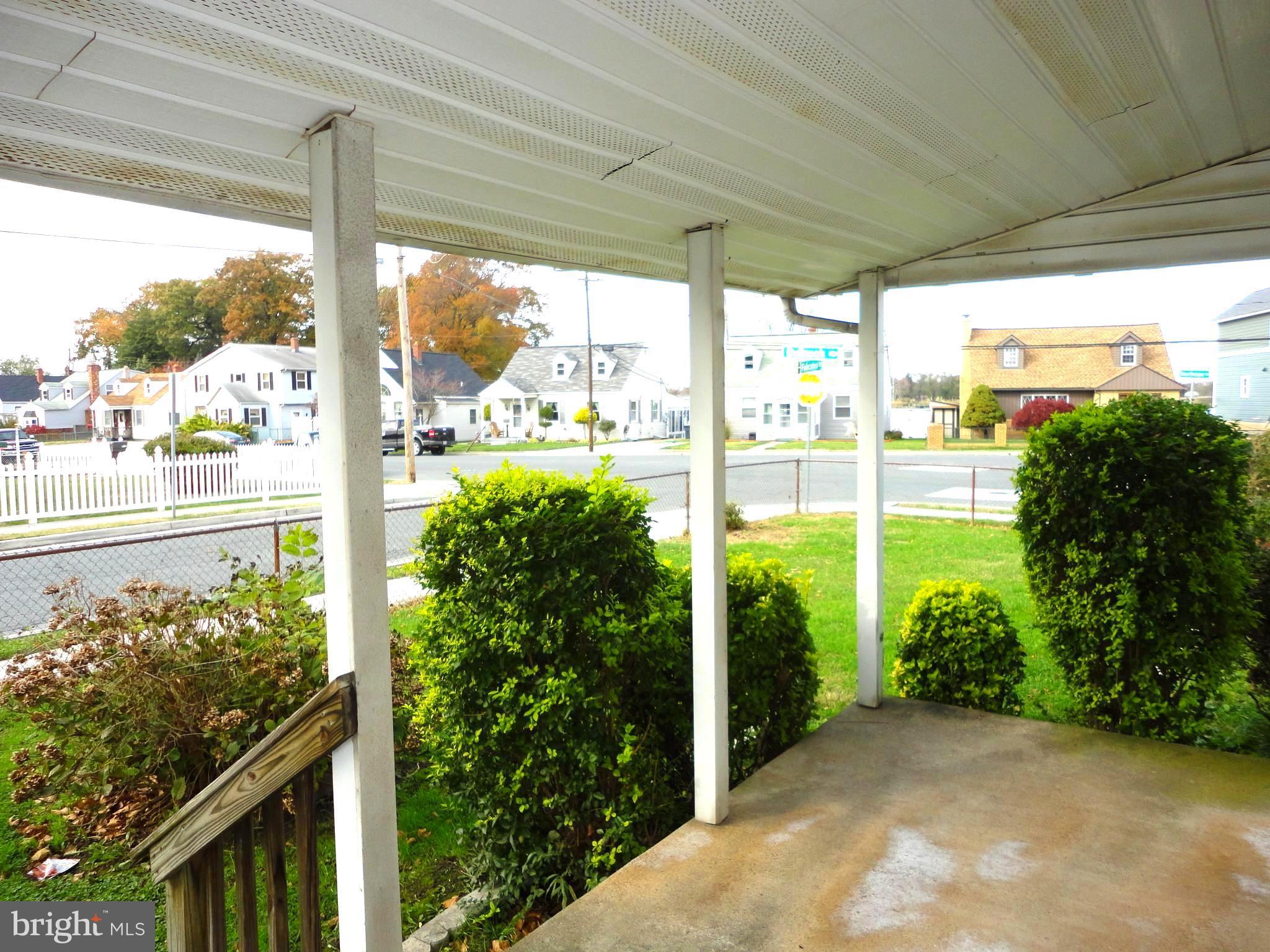 8201 Bullneck Road Baltimore, MD 21222 - Photo 7 of 33 View from front porch