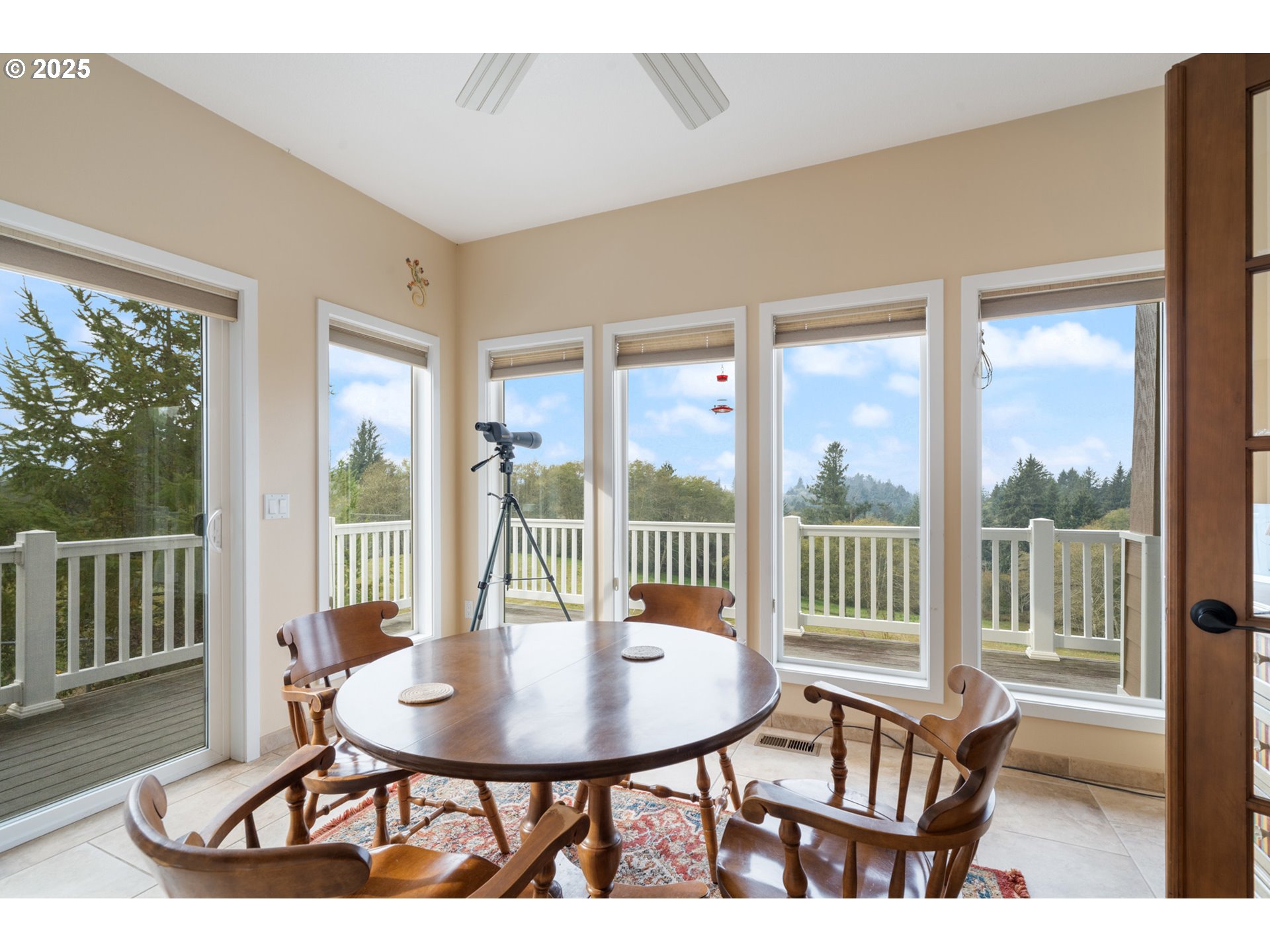 9500 Walz Hill Road Tillamook, OR 97141 - Photo 20 of 47 a view of a room with furniture and wooden floor