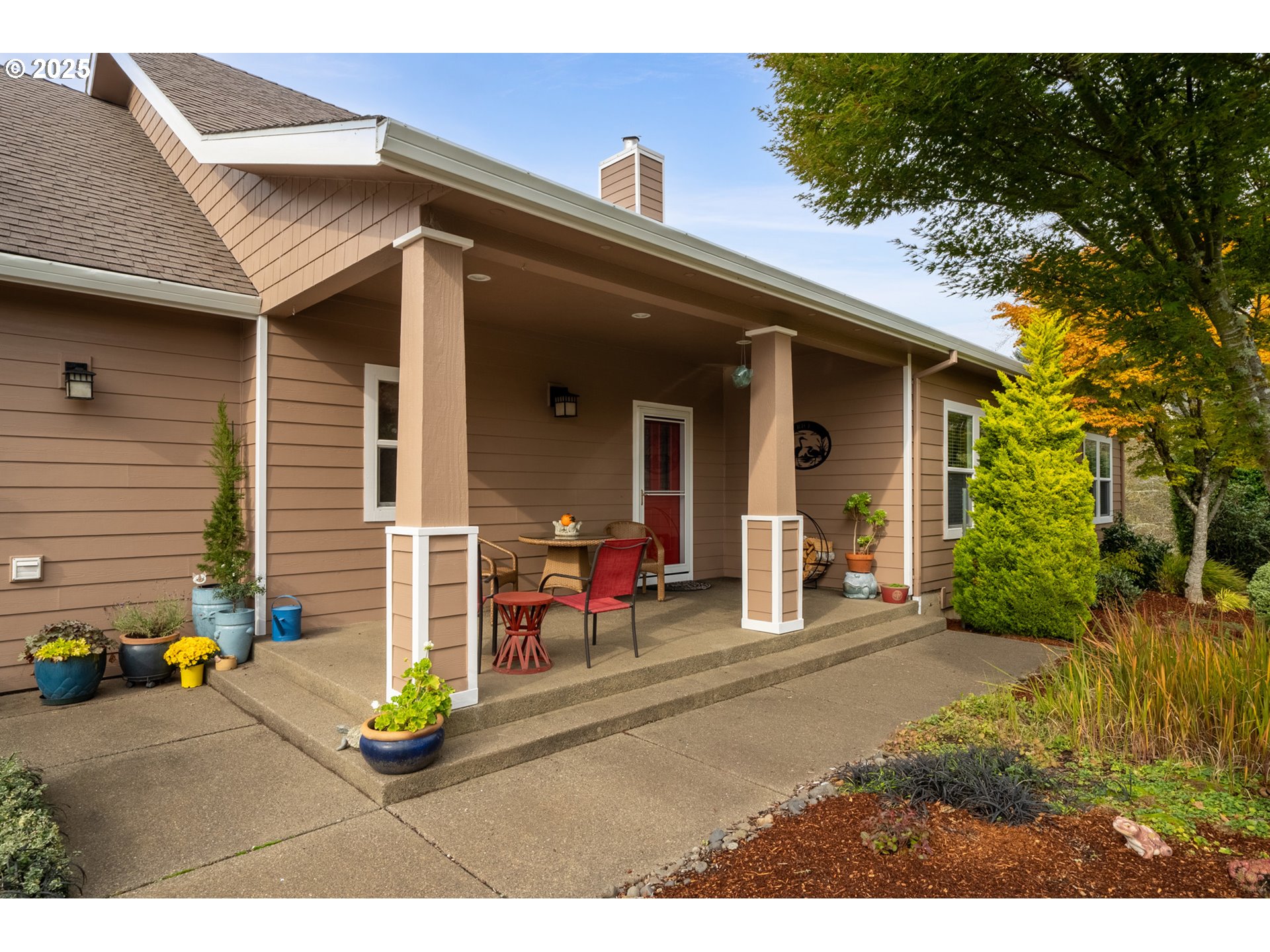 9500 Walz Hill Road Tillamook, OR 97141 - Photo 44 of 47 a view of a house with backyard