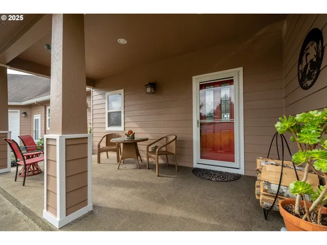a view of living room filled with furniture