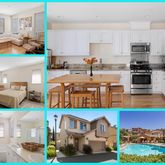 a kitchen with stainless steel appliances granite countertop a stove and a refrigerator