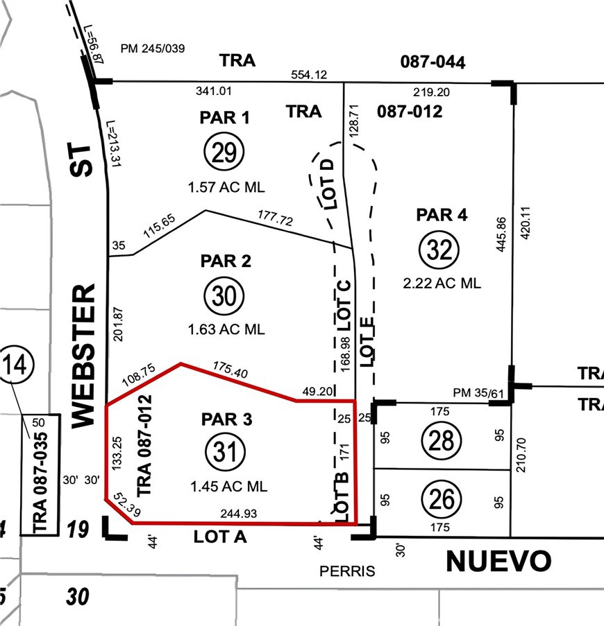 24001 Nuevo Road Perris, CA 92570 - Photo 7 of 7 Parcel close to the I-215/CA-74 Freeways and Nuevo Road interchange