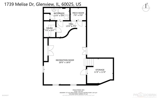 $624,900 | 1739 Melise Drive, Glenview, IL 60025