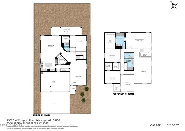 $460,000 | 43620 West Cowpath Road, Maricopa, AZ 85138