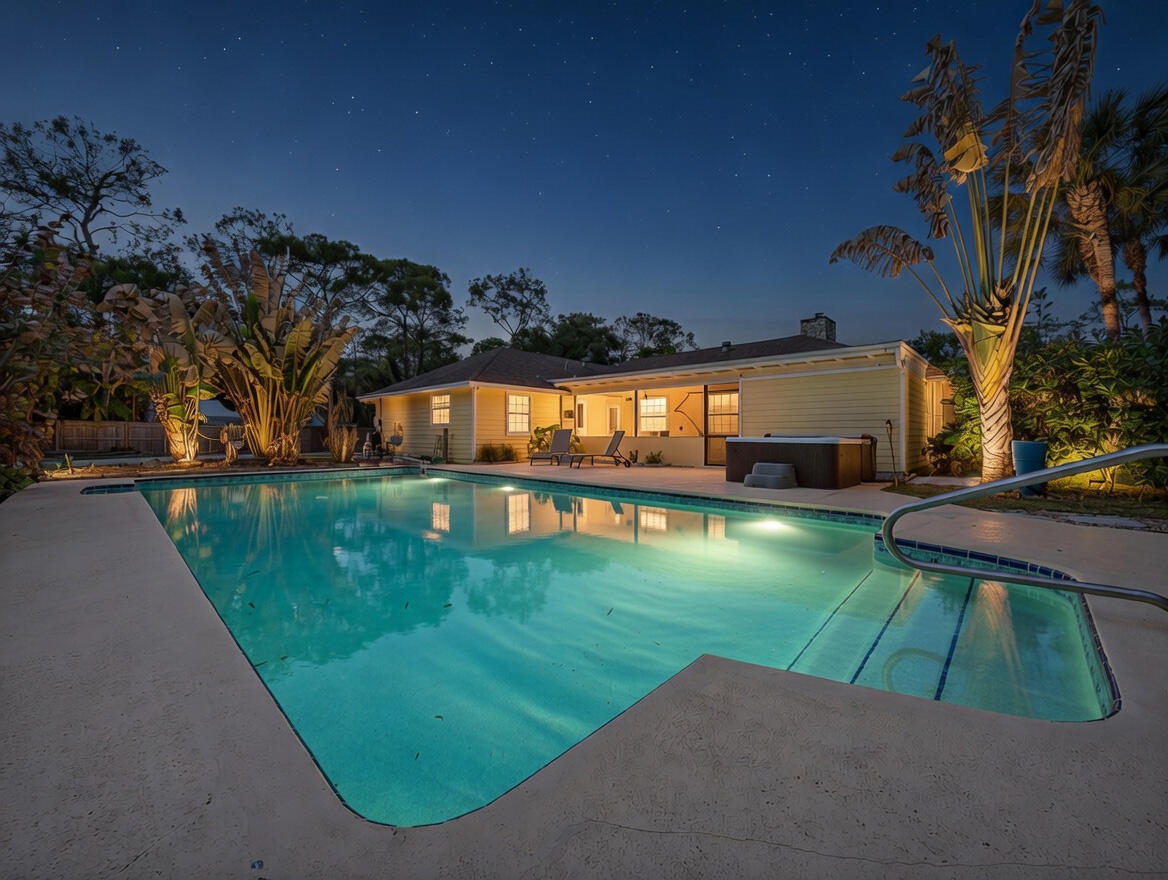 12152 188th Street North Jupiter, FL 33478 - Photo 66 of 76 28 Pool(02) Twilight