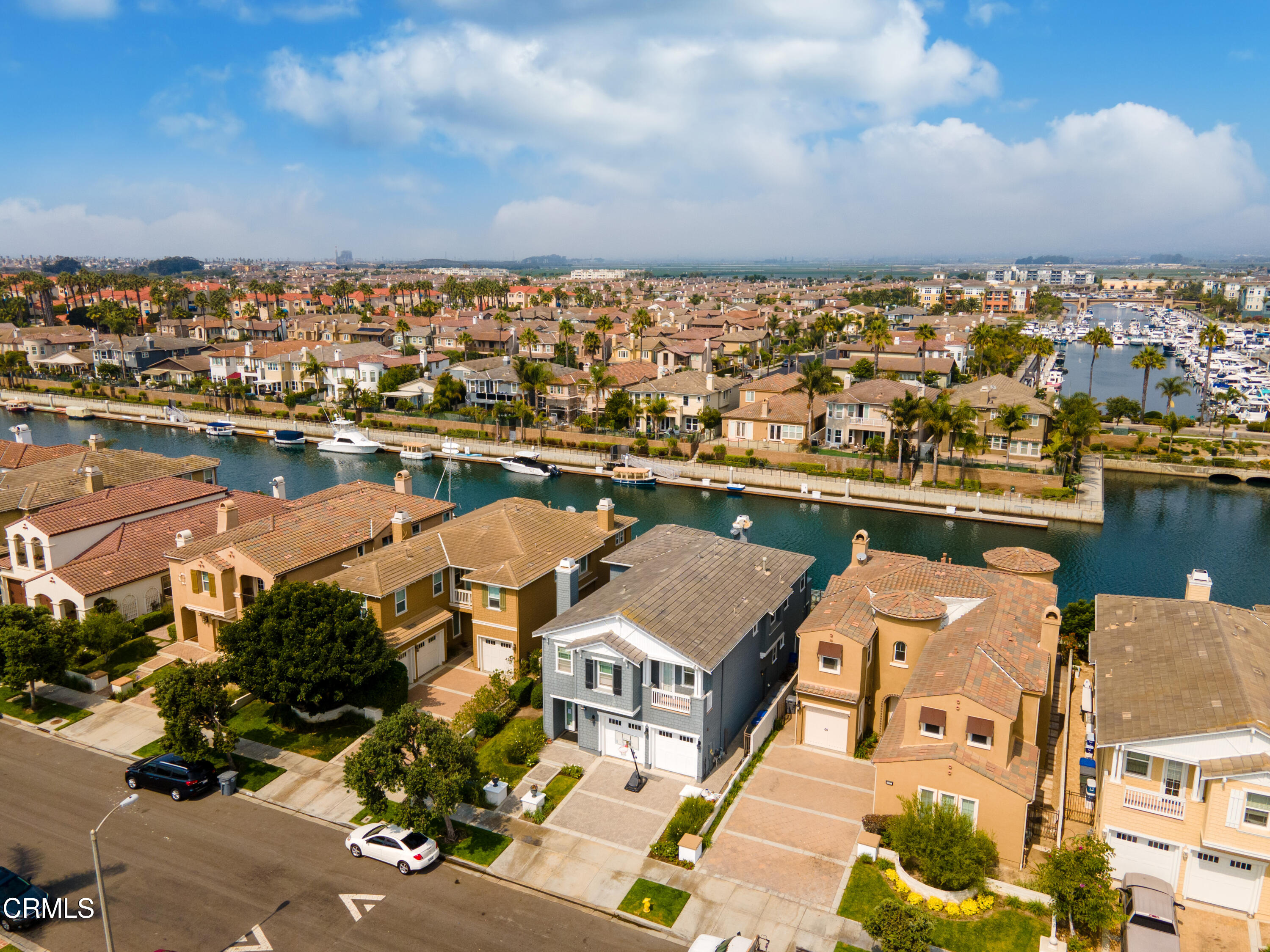 3957 West Hemlock Street Oxnard, CA 93035 - Photo 14 of 46 an aerial view of a house with a lake view