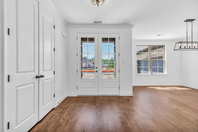 a view of kitchen and utility room