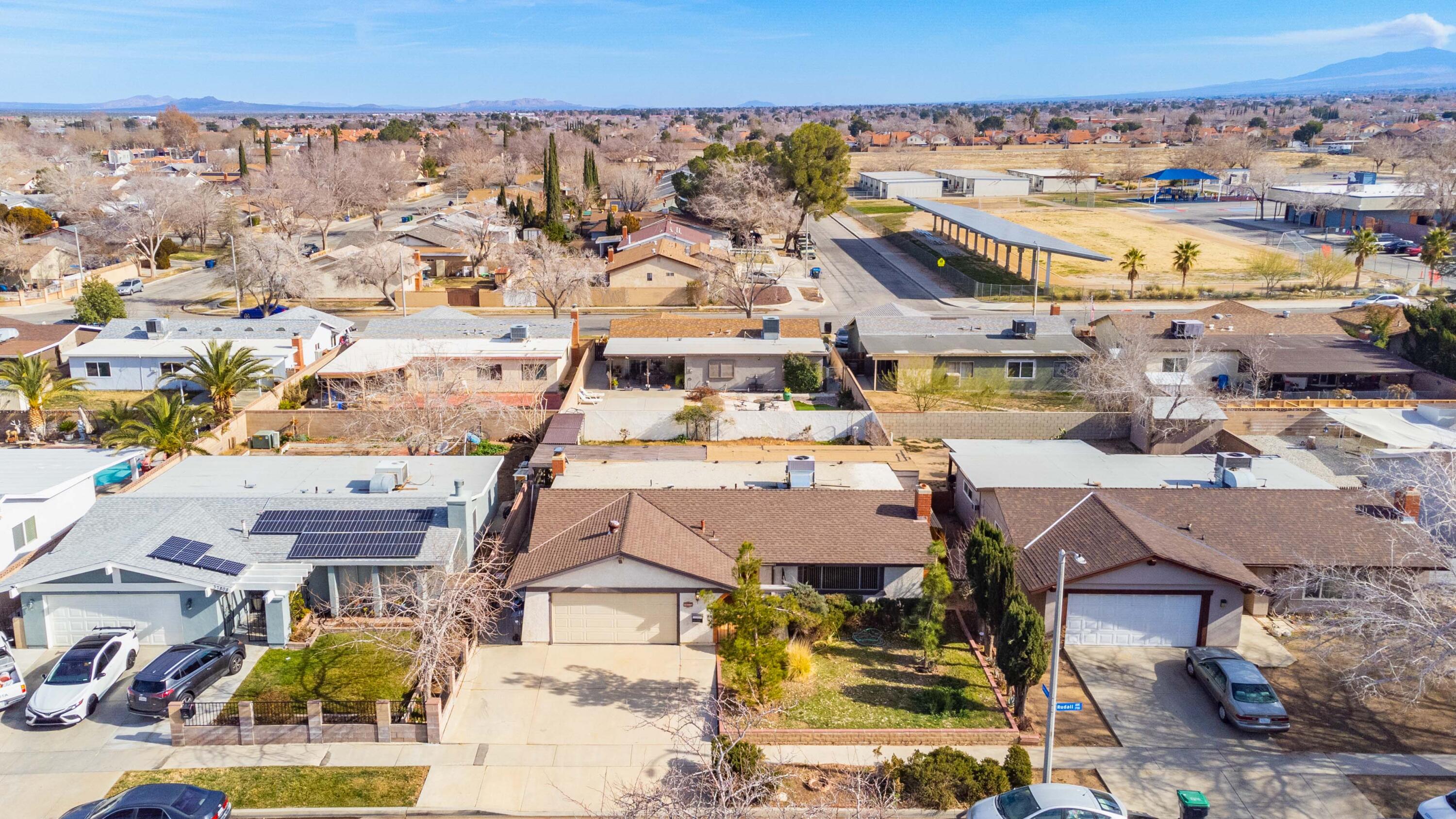37800 Rudall Avenue Palmdale, CA 93550 - Photo 2 of 35 an aerial view of residential houses with outdoor space